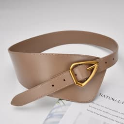 Hot Sale Women Genuine Leather Waistbands Waist Seal Fashion Metal Pin Buckles Belts Strap Personality Female Wide Soft Belt