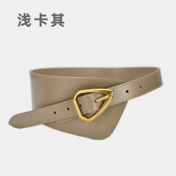 Hot Sale Women Genuine Leather Waistbands Waist Seal Fashion Metal Pin Buckles Belts Strap Personality Female Wide Soft Belt