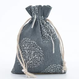 10pcs/lot Red Rose Printing Cotton Linen Bag Wedding Candy Drawstring Bag Travel Small Object Storage Bag Christmas Gift Bag
