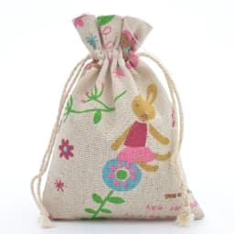 10pcs/lot Red Rose Printing Cotton Linen Bag Wedding Candy Drawstring Bag Travel Small Object Storage Bag Christmas Gift Bag