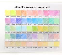Brutfuner Macaron 12/24/50/72Colors Professional Pastel Oil Colored Pencils Coloring Drawing Pencils Candy Color Pencil Supplies