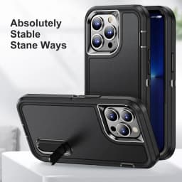 Heavy Armor Shockproof Defend Phone Case For iPhone 11 12 13 14 15 16 17 Pro Max 7 8 Plus SE 2022 Xs XR Plastic TPU Back Cover