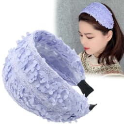 Women's Wide Brim Hair Band Toothed Non-Slip Head Band Cover Gray Hair Washing Face Hair Band Mother Hair Accessories Headbands