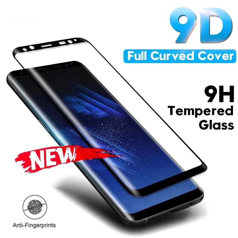 9D Curved Tempered Glass Film For Samsung Galaxy Note 8 9 S9 S8 Plus S7 Edge Screen Protector For Samsung S10 5G S10 Plus S10E