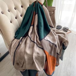 180*90cm Large Silk Satin Scarf Hijab Women Print Spring New Shawl Wrap Female Hand Foulard Pashmina Travel Echarpe 2022 NEW