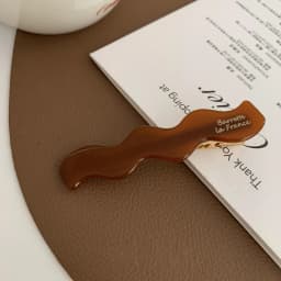 Korean wave hairpin female side word clip 2022 net red new acrylic sheet duckbill clip bangs clip hair clips for women