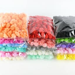 50/100/200Pcs 3.5cm PE Foam Rose Head Artificial Flower For Wedding Birthday Party Home Decor DIY Bear Rose Valentines Day Gifts