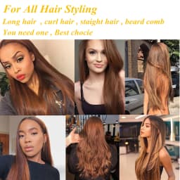 Hot Comb Hair Straightener 2 In1 Fast Heating Straightener And Curling Iron Heated Press Comb Flat Irons Styler Corrugation Tool