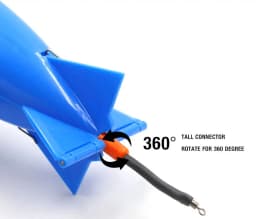 PRO BEROS Fishing Spomb Rockets Spod Tackle Feeders Pellet Rocket Feeder Float Bait Holder Maker Tackle Outdoor Tool Accessories