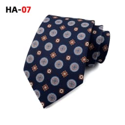 Men Luxury Tie 8cm Copy Silk Tie For Men Print Vintage Design Necktie Silk Feeling Cravat For Wedding Party Gifts Stripe Cravats