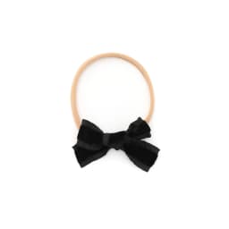 Fashion New ruffle velvet Hair Accessories Hairband bow scruchy large clips girls Headband With Tie band