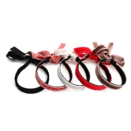 Fashion New ruffle velvet Hair Accessories Hairband bow scruchy large clips girls Headband With Tie band