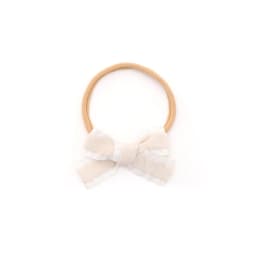 Fashion New ruffle velvet Hair Accessories Hairband bow scruchy large clips girls Headband With Tie band