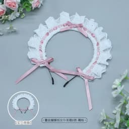 cosplay accessories maid headband Japanese two-dimensional lace bow Lolita headdress hair accessories maid headband