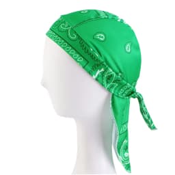 Unisex Women Men Bandana Hat Stretchy paisley Durag Print Breathable Chemo Turban Fashion Headwrap Headwear Pirate Head Scarf
