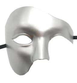 Halloween Steampunk Phantom Masquerade Cosplay Mask ABS Plastic Half Face Men/Women Punk Carnival Costume Props