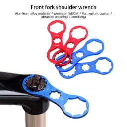 Risk Bicycle Front Fork Repair Kit MTB Bike Front Fork Shoulder Cover Cap Wrench For SR Suntour XCR/XCT/XCM/RST Disassembly Tool