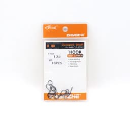 ZYZHE 3~15Pcs Octopus Beak Fishing Hooks  Bkk Hooks High Carbon Steel Sea or Freshwater Fishing Hooks Black Octopus Fishhooks