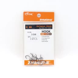 ZYZHE 3~15Pcs Octopus Beak Fishing Hooks  Bkk Hooks High Carbon Steel Sea or Freshwater Fishing Hooks Black Octopus Fishhooks