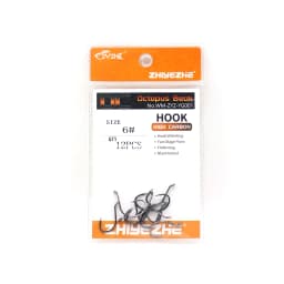 ZYZHE 3~15Pcs Octopus Beak Fishing Hooks  Bkk Hooks High Carbon Steel Sea or Freshwater Fishing Hooks Black Octopus Fishhooks