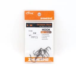 ZYZHE 3~15Pcs Octopus Beak Fishing Hooks  Bkk Hooks High Carbon Steel Sea or Freshwater Fishing Hooks Black Octopus Fishhooks