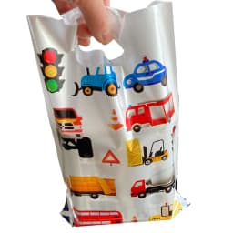 30 Pcs Engineering Party Favor Bags Birthday Traffic Car Vehicle Theme Gift Bag Construction Goodies Treat School Candy Bags