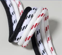 Fashion 5 mm Dot Circle Shoelaces Canvas Black White Shoes laces Women Men Daddy shoes Casual Sports Shoelaces Dropship