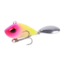 ZWICKE 1pcs Metal Mini VIB with Spoon Fishing Lure Winter Fishing Tackle Crankbait Vibration Spinner Sinking Bait 6g10g17g25g