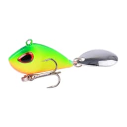 ZWICKE 1pcs Metal Mini VIB with Spoon Fishing Lure Winter Fishing Tackle Crankbait Vibration Spinner Sinking Bait 6g10g17g25g