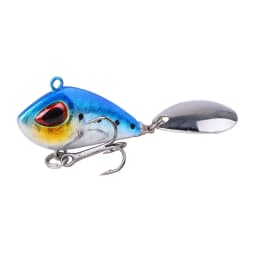 ZWICKE 1pcs Metal Mini VIB with Spoon Fishing Lure Winter Fishing Tackle Crankbait Vibration Spinner Sinking Bait 6g10g17g25g