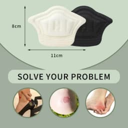 2/8pcs Insoles Patch Heel Pads Sport Shoes Adjustable Size Heel Pad Pain Relief Cushion Insert Insole Heel Protector Stickers