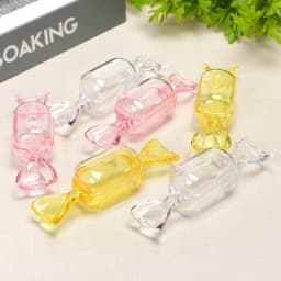 10 Pcs/lot Mini Candy Jewelry Box Transparent Sweet Candy Shaped Portable Boxes Jewellry Container Storage Waterproof Organizer