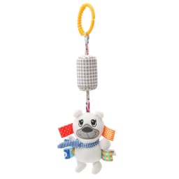 Soft Animal Handbells Rattles Butterfly Rabbit Duck Plush Infant Baby Development Handle Toys Hot Selling WIth Teether Baby Toy