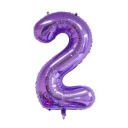 40inch 100cm Large Digit Number Foil Balloons Purple Green Figure Helium Balloon Laser Rainbow Ball Birthday Party Decorations