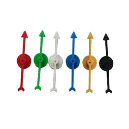 6pcs Spinner 10CM Plastic Rotating Arrow Pointer DIY Board Game Accessories