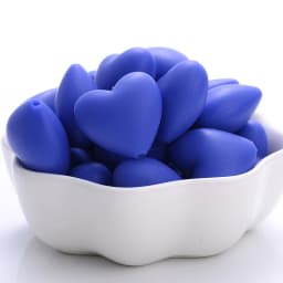 10Pcs 18x20mm Baby Food Grade Teether Beads Peach Heart Silicone Beads for DIY Eco-friendly Pacifier Clips Chain Beacelet