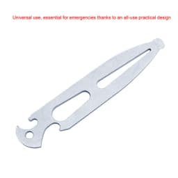 Marine RV Accessorie 316 Stainless Steel Boat Deck Key Shackle Key Multi-functional Bottle Opener Screw Driver Emergency Toolkit