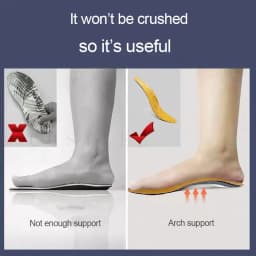 Orthotic Insole For Flat Feet Arch Support Orthopedic Leather Shoes Sole For Men Women O/X Leg Corrected Insoles