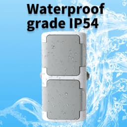2P+E IP54 Surface Type 1 Gang Schuko Socket European Electrical Waterproof China Sockets And Switches