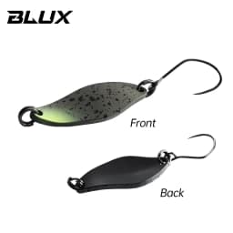 ALLBLUE Trout Lure 2.4g 27mm Metal Brass Copper Colorful Fishing Mini Spoon Bait Freshwater Stream Tackle for Chub Perch Salmon