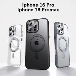 Magnetic 360° Ring Holder Phone Case For iPhone 11 12 13 14 15 16 17 Pro Max Plus For MagSafe Wireless Charging Shockproof Cover