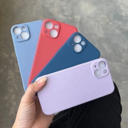 Phone Case For Iphone 14 Plus 13 12 Mini 11 Pro Max Xs X Xr 7 8 Candy Color Square Liquid Silicone Soft Protector Back Cover