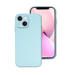 Phone Case For Iphone 14 Plus 13 12 Mini 11 Pro Max Xs X Xr 7 8 Candy Color Square Liquid Silicone Soft Protector Back Cover