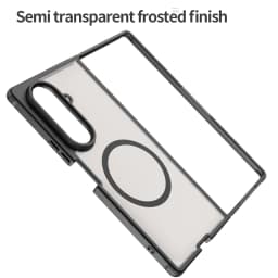 Z Fold7 Cases Luxury Slim Matte Magsafe Case Border Colorful Protective Case For Samsung Galaxy Z Fold7 Anti-Drop 4 Corners/Busi