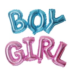 Gender Reveal Decoration Fringe Curtain Blue Pink Boy Girl Foil Balloon Gender Reveal Party Supplies Baby Shower Photo Backdrop