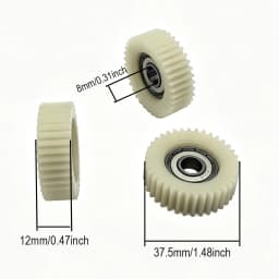 3Pcs 36T Planetary Gears Electric Bike Motor Repair Gear 37.5x12mm Nylon Teeth Gear For Bafang Motor Gear bearings Connector