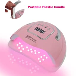 SUNX12 Max Nail Lamp Pink Nail Dryer For Manicure 66 Leds UV Light Quick Cure Autosense Nail Lamps With Base