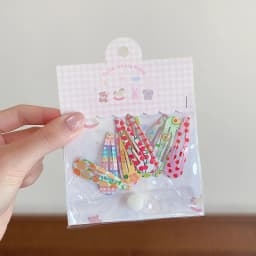 10Pcs/Set Baby Children Sweet Colors Shiny Star Ornament Hair Clips Women Girls Cute Barrettes Hairpins Kids Hair Accessories
