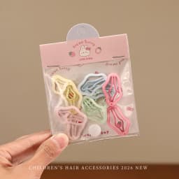10Pcs/Set Baby Children Sweet Colors Shiny Star Ornament Hair Clips Women Girls Cute Barrettes Hairpins Kids Hair Accessories