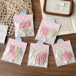10Pcs/Set Baby Children Sweet Colors Shiny Star Ornament Hair Clips Women Girls Cute Barrettes Hairpins Kids Hair Accessories